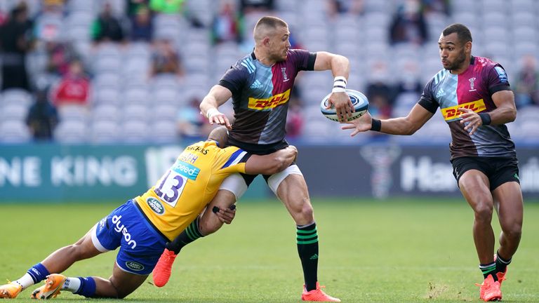 Brown is the record appearance holder for Harlequins