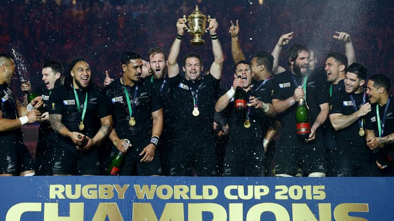 Los All Blacks han ganado la Copa del Mundo de Rugby tres veces