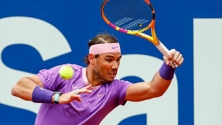 Nadal begins his Rome Masters campaign against teenager Jannik Sinner