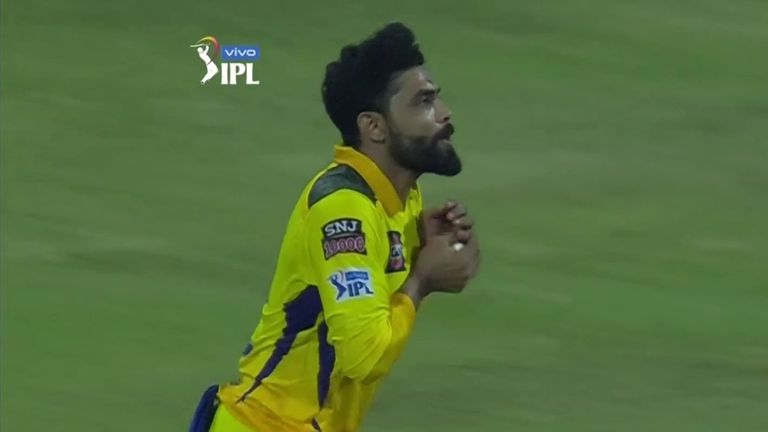 Ravindra Jadeja was outstanding in the field for Chennai, with two catches and a superb run out