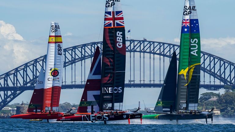SailGP is back on Sky Sports for 'Season 2' - the first Sail Grand Prix of the season takes place on Saturday (Image Credit - Bob Martin for SailGP)