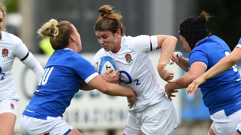 Hunter and England have a superb record against Italy, with the Azzurre never winning in 14 meetings 