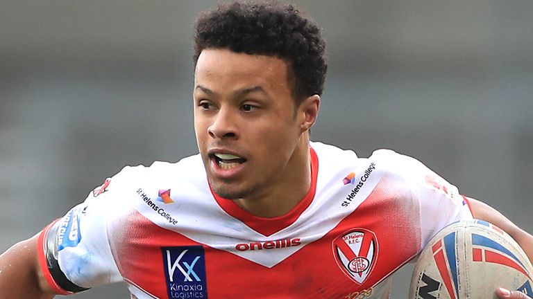 Regan Grace scored two attempts in St Helens ’win over Leeds Rhinos as they secured a place in the quarterfinals