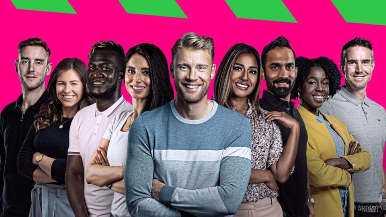 Meet the Sky Sports team for the inaugural edition of The Hundred, including Andrew Flintoff and Tammy Beaumont