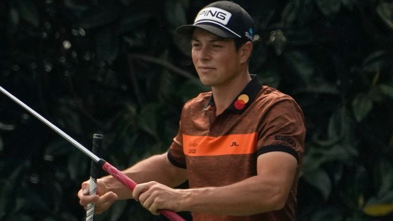 Viktor Hovland busca más precisión en Augusta National