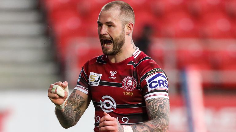 Zak Hardaker volverá a ser lateral del Wigan ante los culés