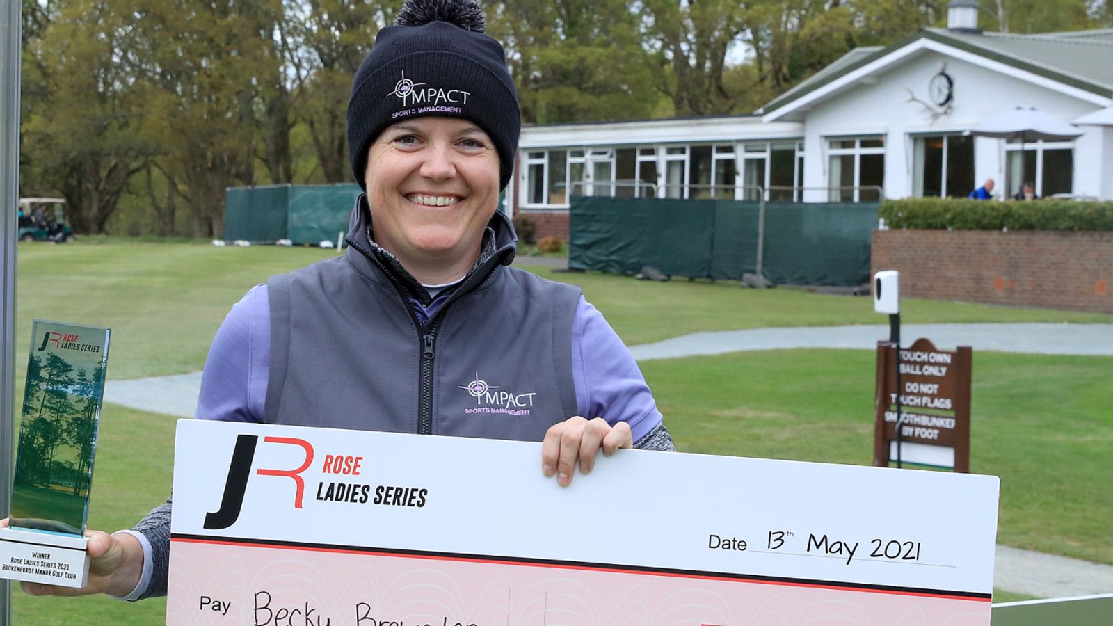 Rose Ladies Series: Becky Brewerton snatches play-off victory at Brokenhurst Manor event
