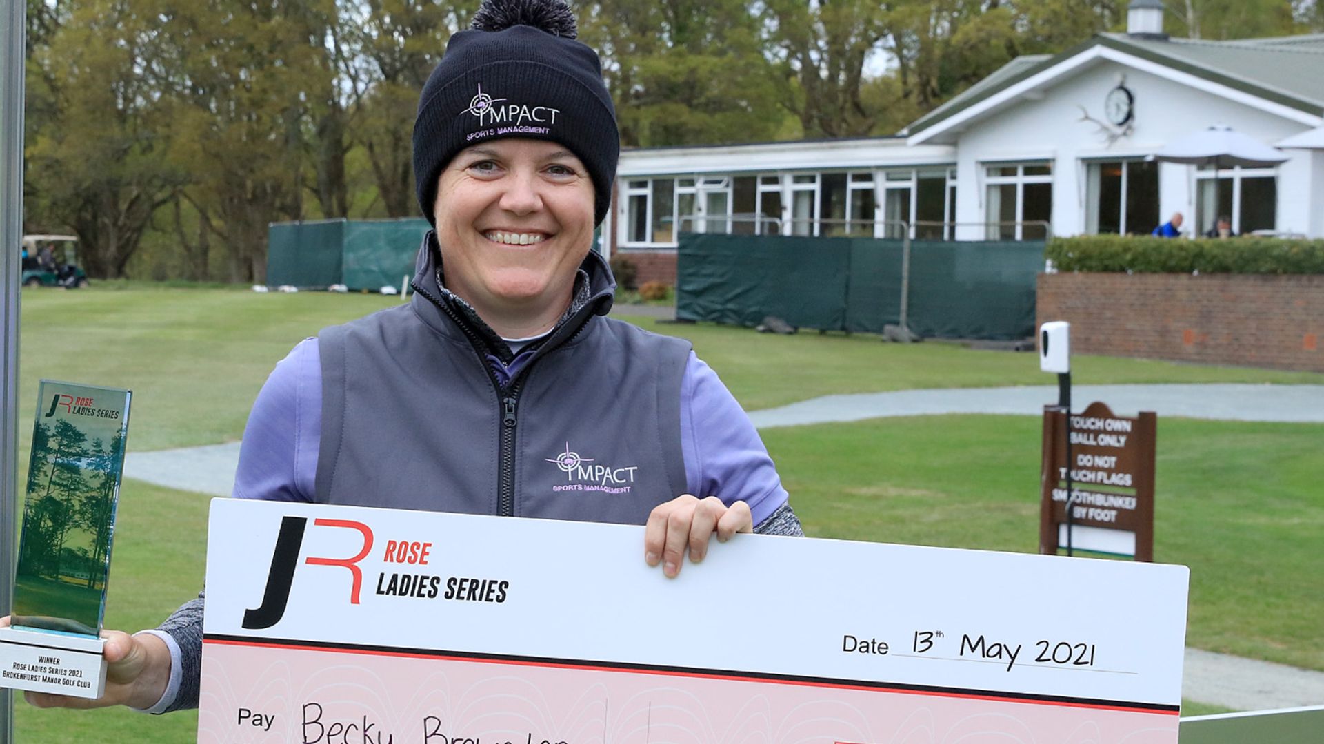 Brewerton wins Rose Ladies Series play-off