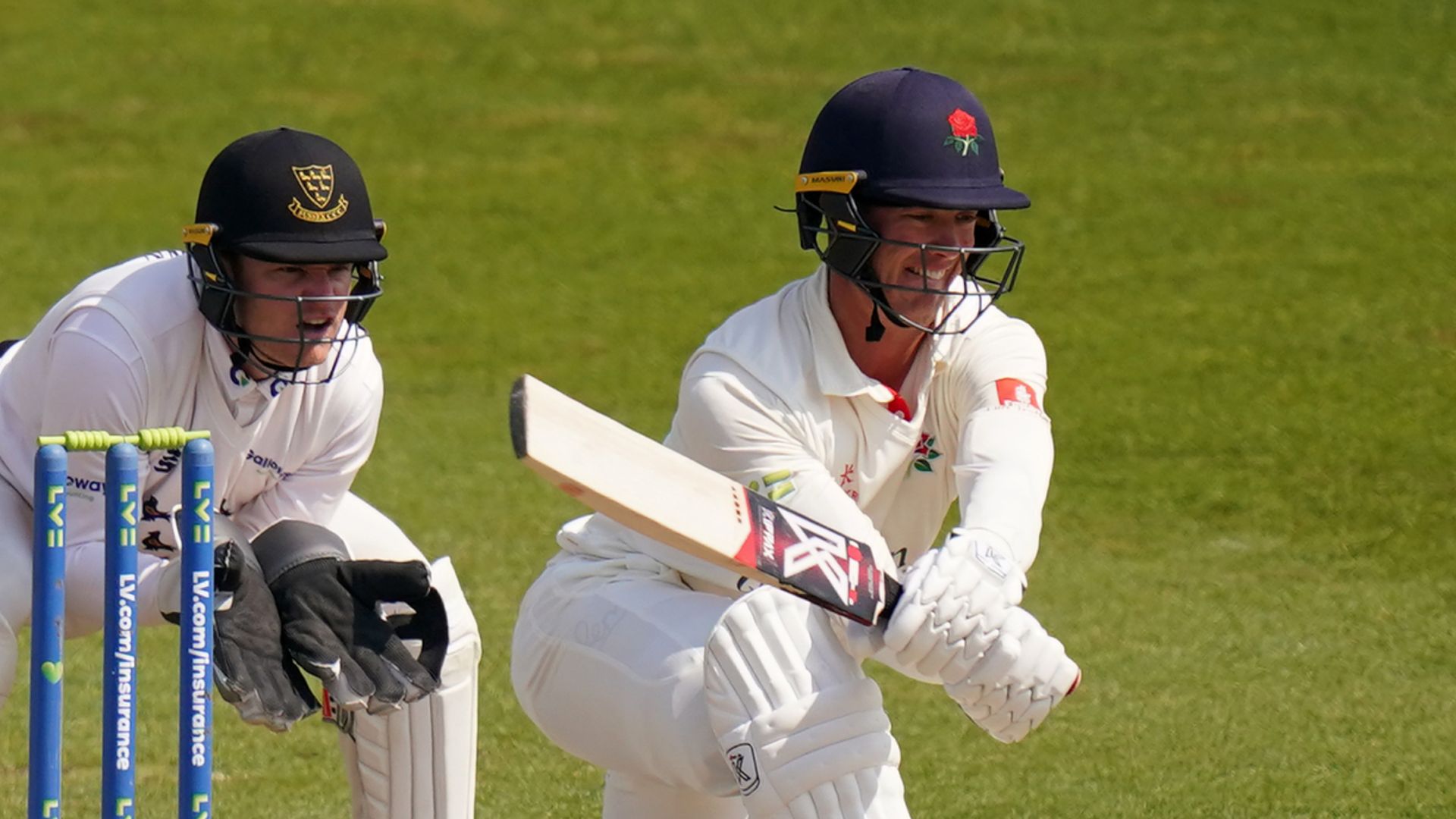 Lancs on top in Roses clash, Berg lifts Northants