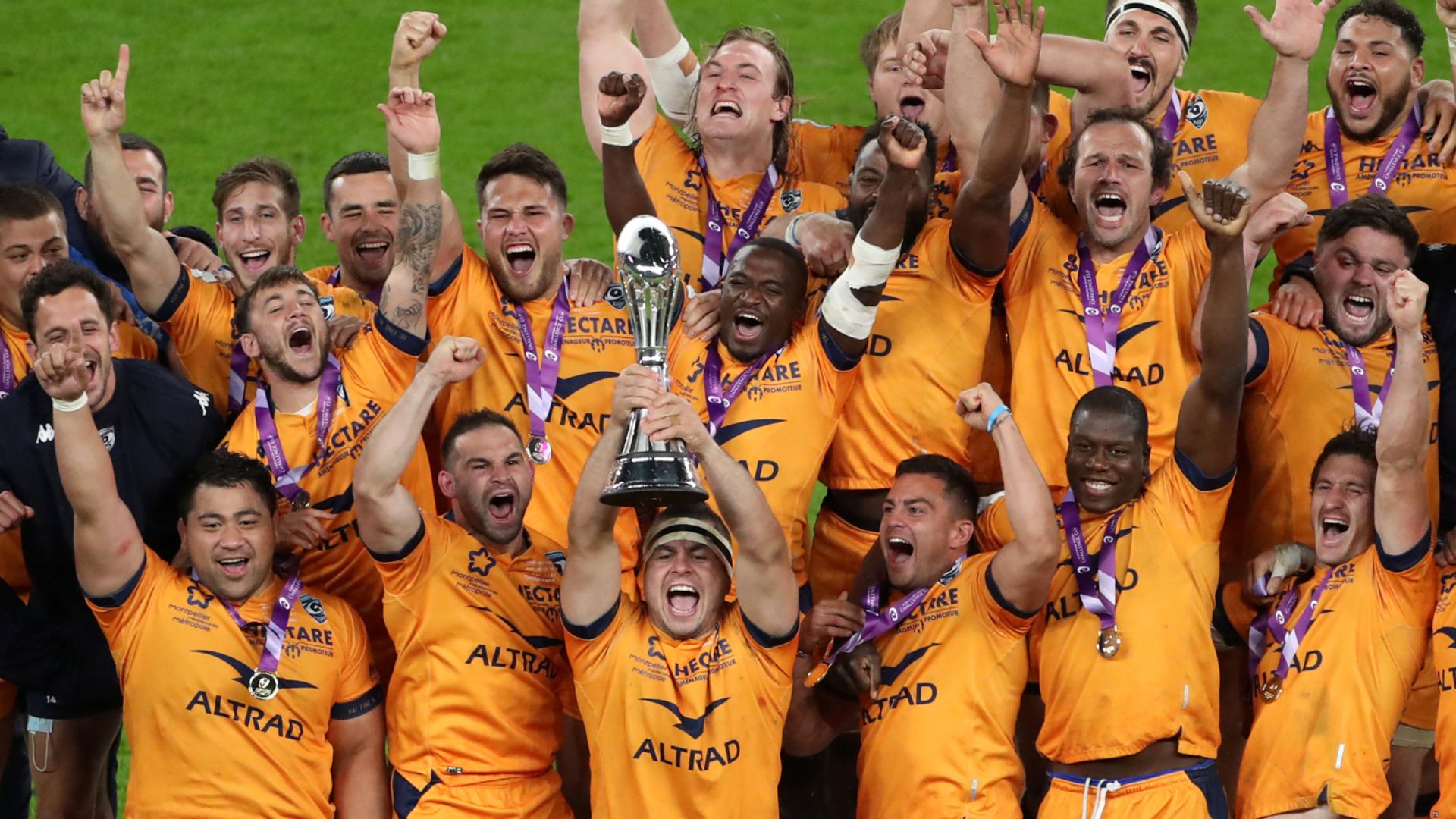 Montpellier pip Leicester to Challenge Cup title