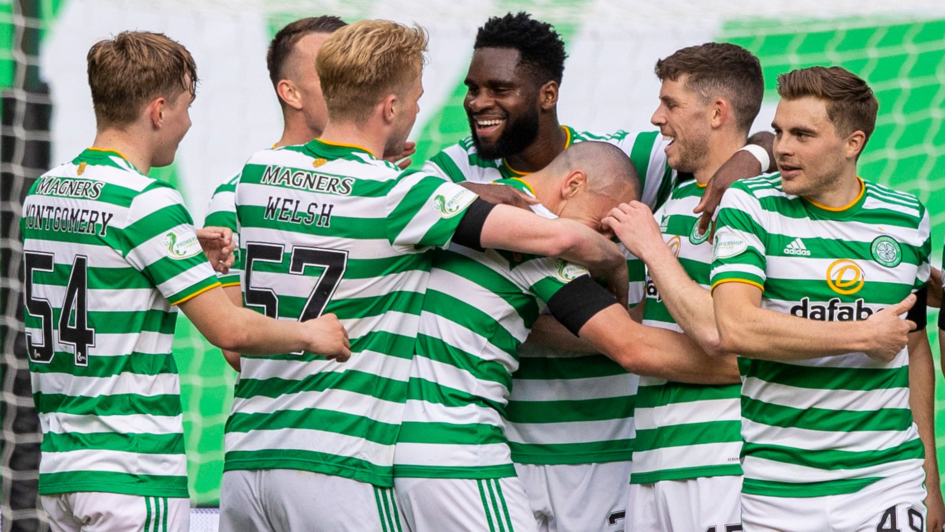 Brown assist as Celtic beat St Johnstone in final home game