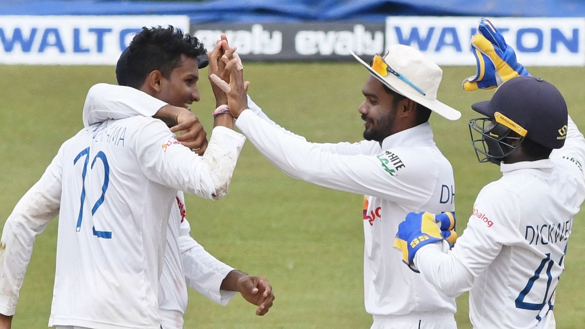 Jayawickrama takes six wickets on debut for Sri Lanka