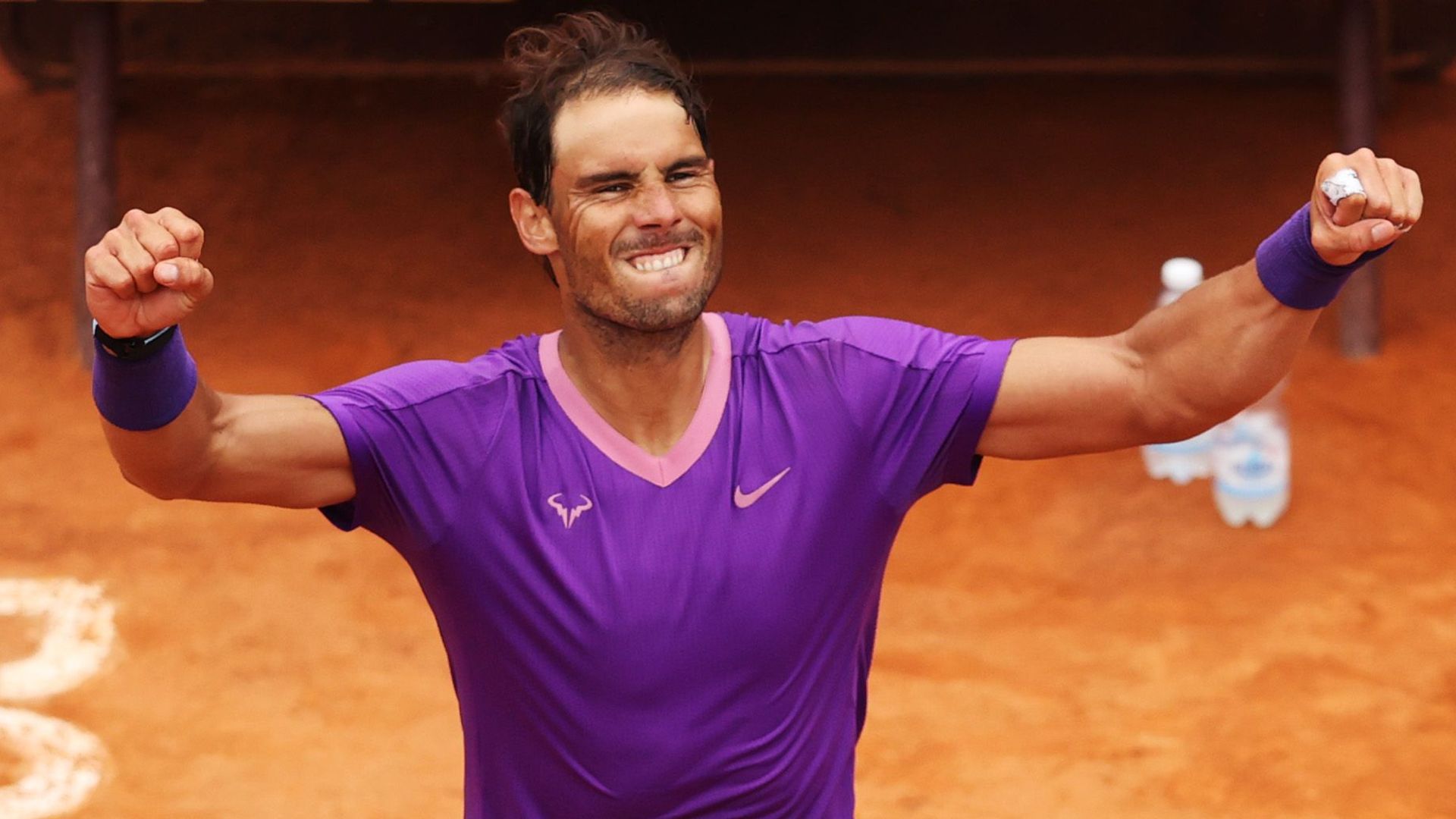 Nadal on track for 10th title at Rome Masters