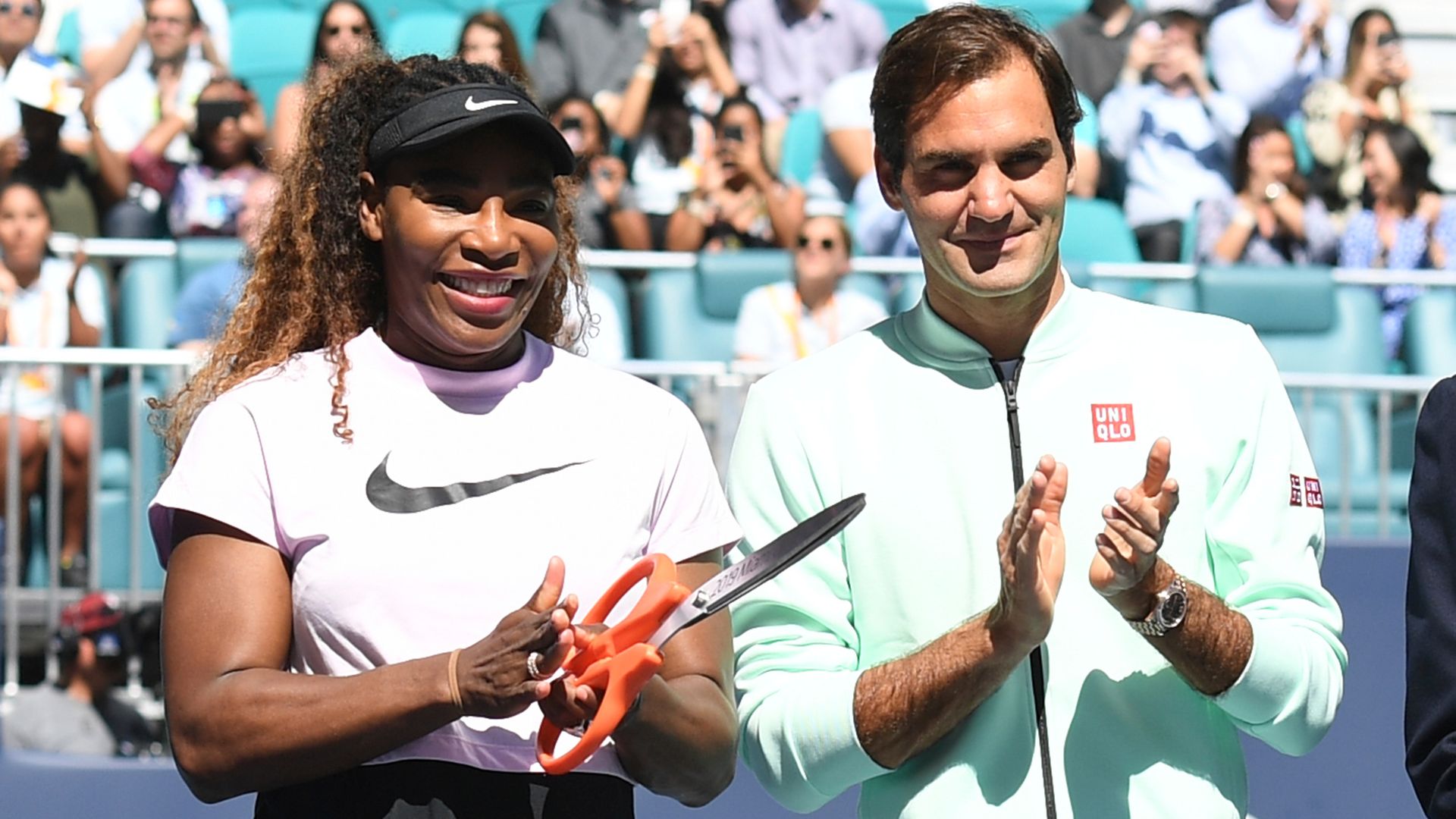 Serena on Federer: He really is the GOAT