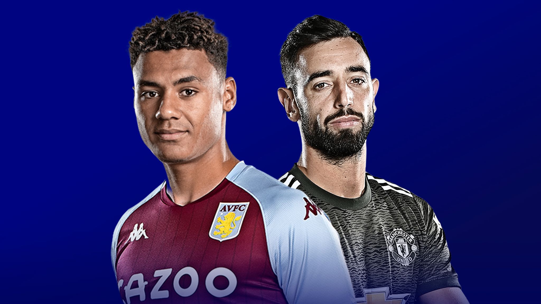 what channel is aston villa vs man united on
