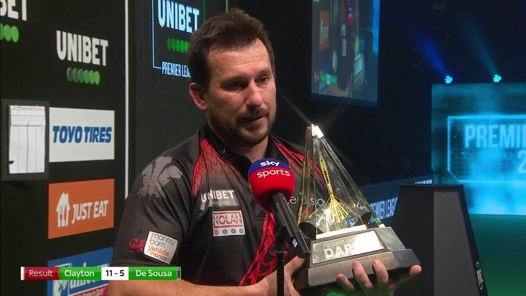 An emotional Clayton was over the moon after winning his maiden Premier League title