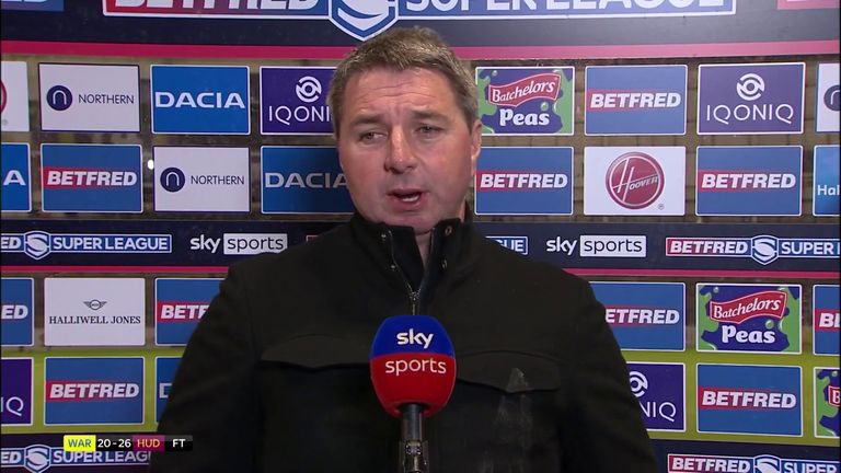 Warrington coach Steve Price says his sides slow start to the game cost them the win against Huddersfield