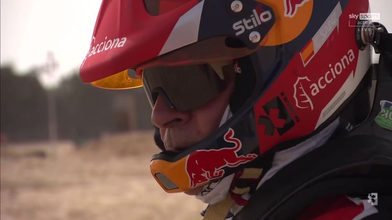 The Acciona Sainz XE team suffered a DNF in qualifying after a bumpy start to their session led to problems with their Odyssey 21 car.