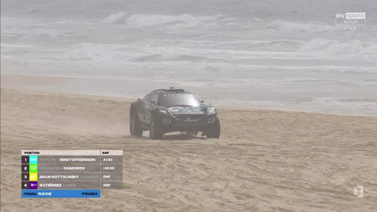 Rosberg X Racing capitalised on two early DNFs for JBXE and X44 to win back-to-back races with victory in the Ocean X-Prix in Senegal.