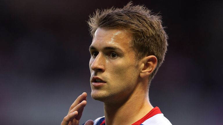 Aaron Ramsey was part of the last Team GB men's football side at the 2012 London Olympics