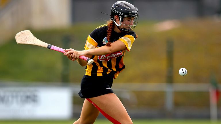Aoife Doyle scores her side's second goal