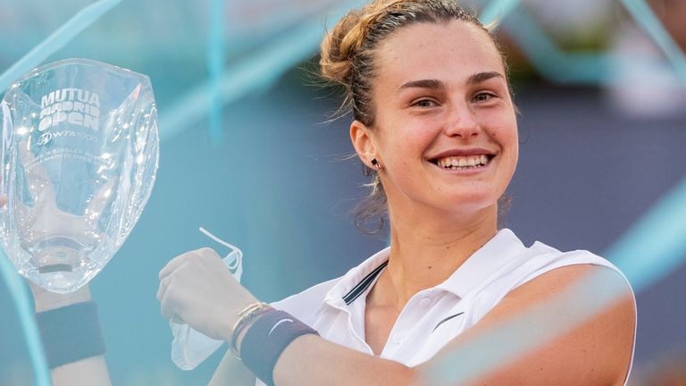 Aryna Sabalenka upset the odds to win the Madrid Open