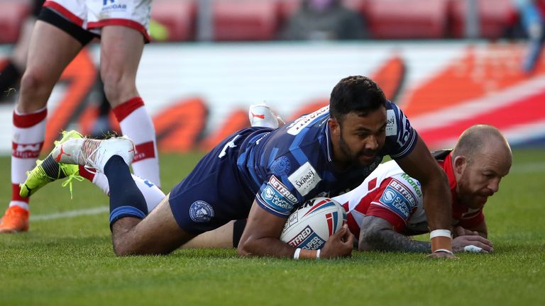 Highlights of the Betfred Super League clash between Leigh Centurions and Wigan Warriors