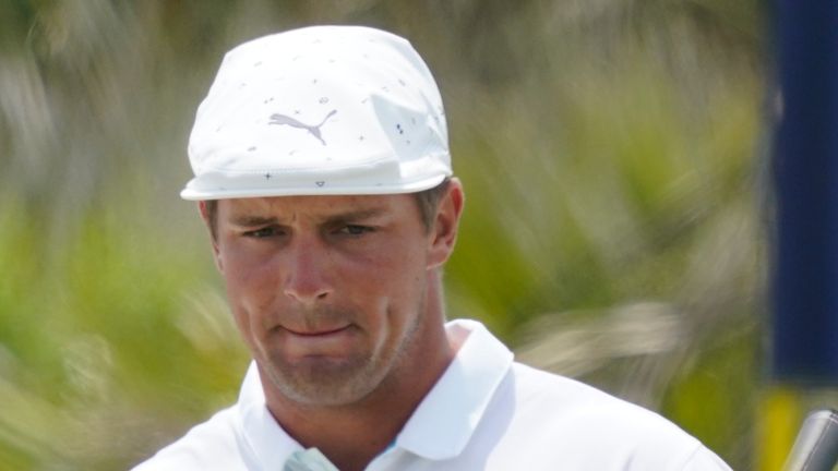 Bryson DeChambeau would not take the lead in signing up for a new competition