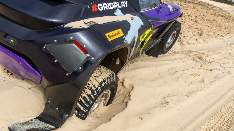Watch the dramatic start to the Extreme E final in Senegal as Lewis Hamilton and Nico Rosberg's entries clashed, while Jenson Button's hit trouble and retired.