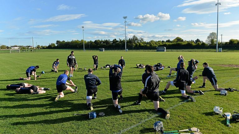 Intercounty training was allowed to resume on April 19