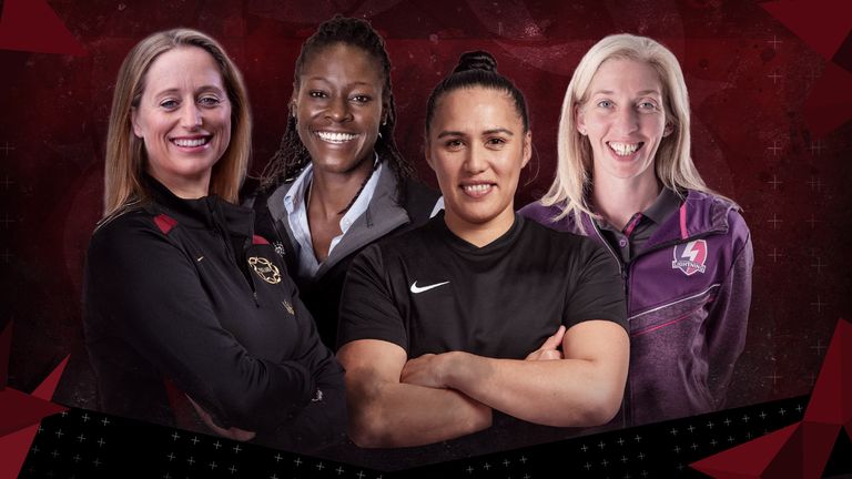 England Vitality Roses: Sonia Mkoloma, Olivia Murphy and Liana Leota ...