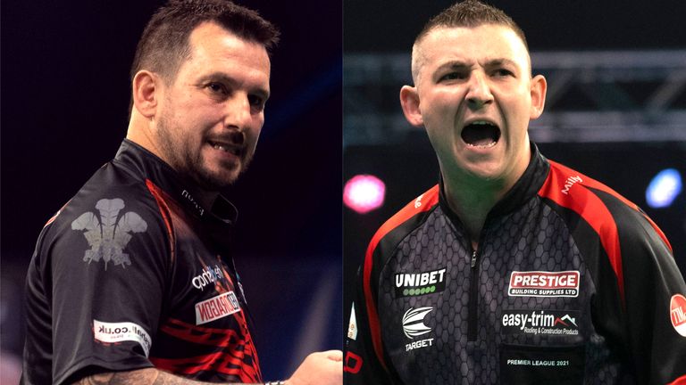 Jonny Clayton and Nathan Aspinall are battling it out for the final Play-Off spot. Who will join Gerwyn Price, Michael Smith and Michael van Gerwen for finals night?