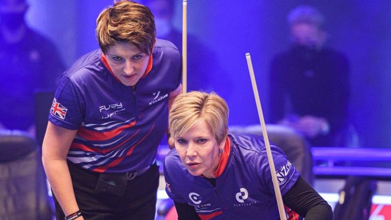 Kelly Fisher and Allison Fisher teamed up together to compete at the World Cup of Pool