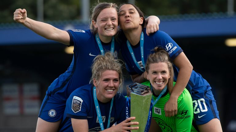 Chelsea are the reigning and defending WSL champions