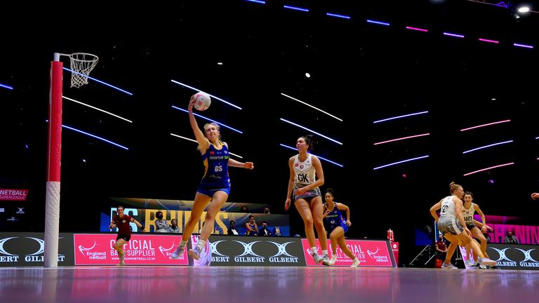 Leeds Rhinos Netball's shooter has been named as an England Futures athlete for the 2021-22 season (Image Credit - Ben Lumley)