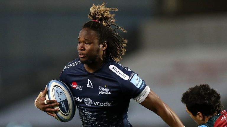Marland Yarde made sure of victory as Sale moved up to second in the Premiership 