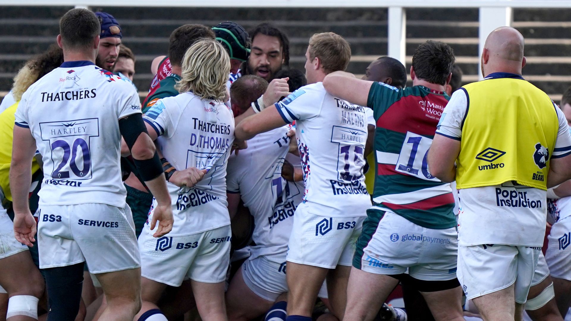 Leicester, Bristol avoid disciplinary action for brawl