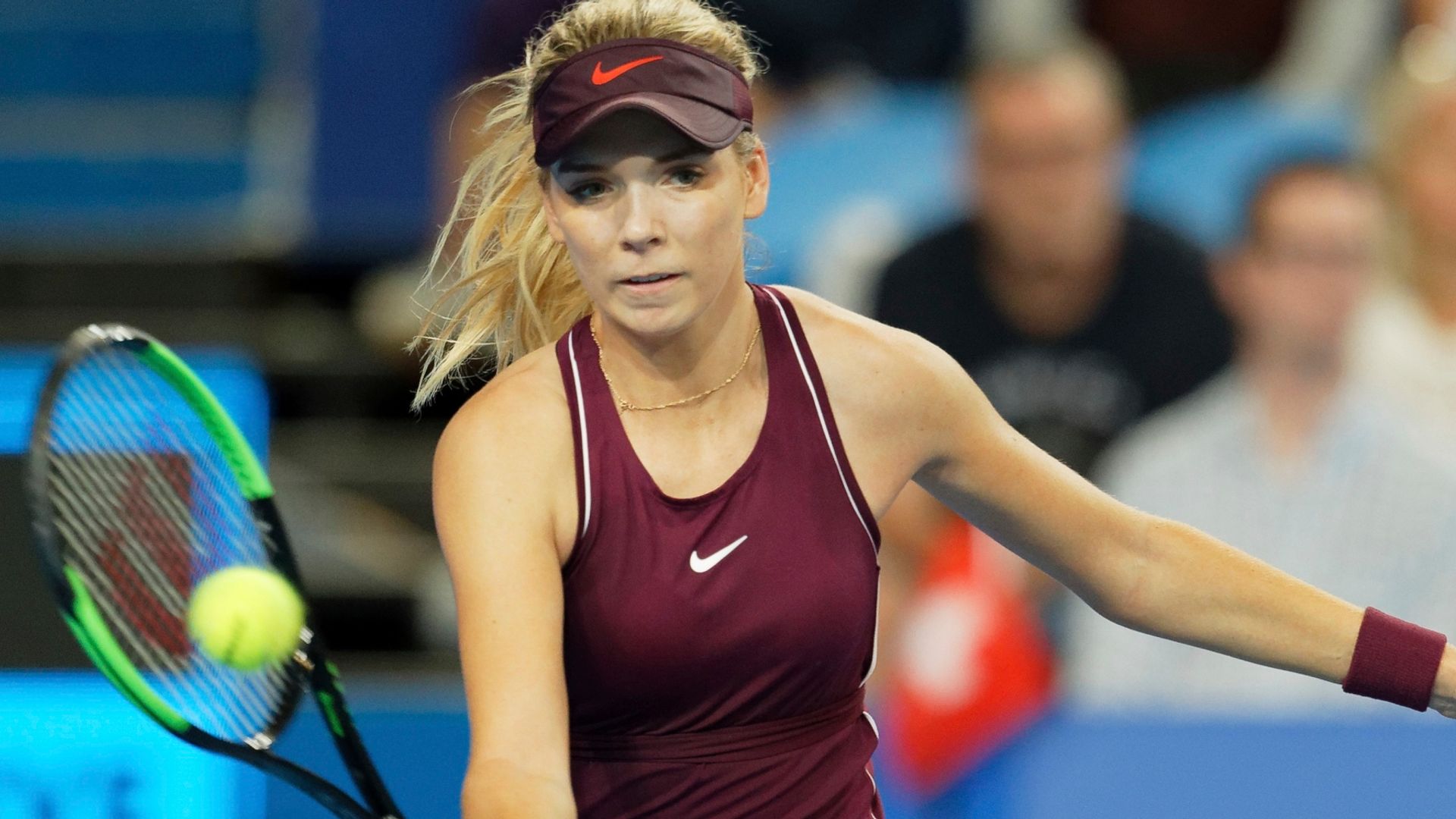 Britain's Katie Boulter is getting closer to where she wants to be hea...