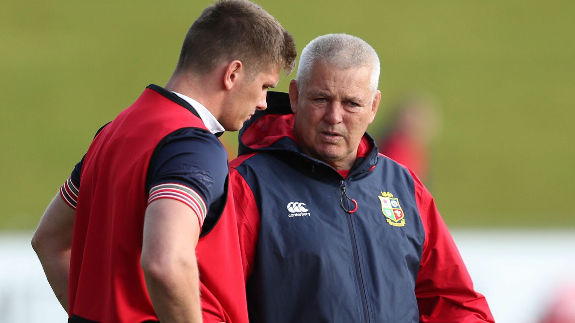 Gatland: Farrell voted as Lions' standout leader in player poll