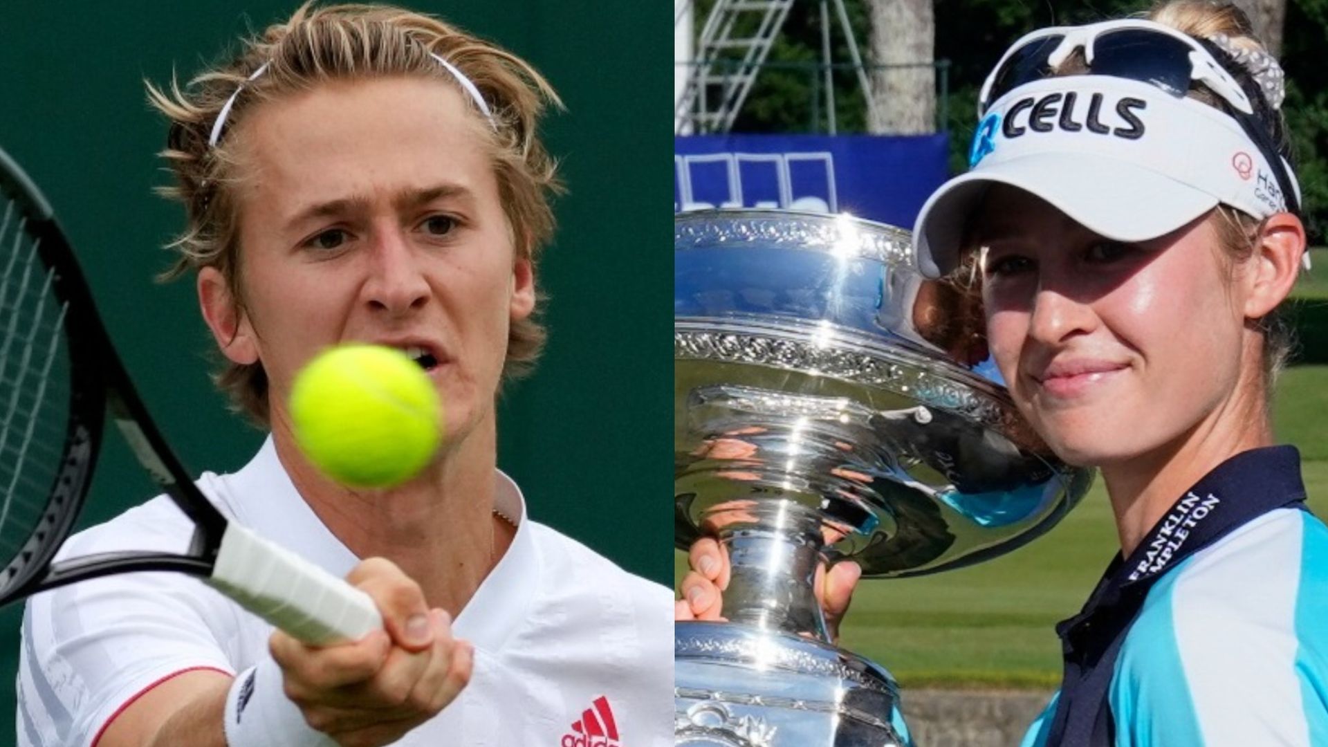 Seb Korda hails big sister Nelly after golfing achievement