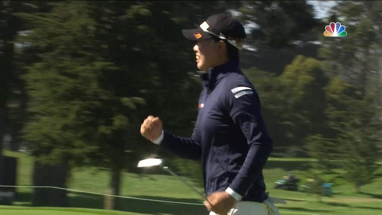 The best of the action from a dramatic final day of the US Women's Open as Yuka Saso claimed a historic victory after Lexi Thompson's back-nine collapse.