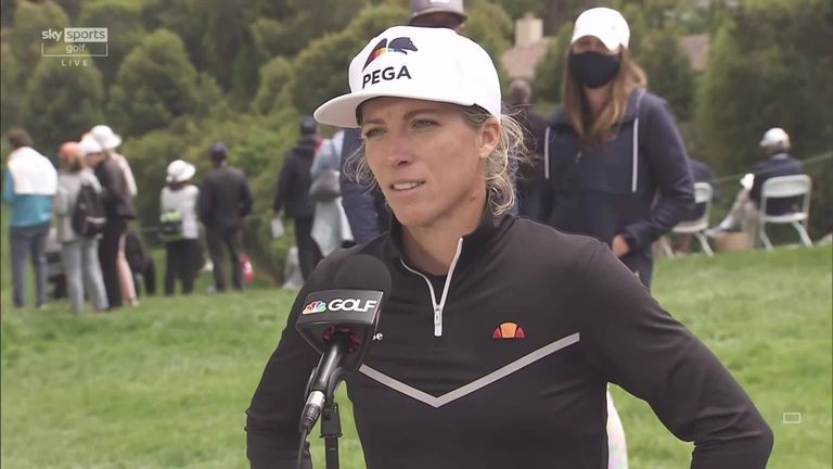 Mel Reid reflects on setting the clubhouse lead with an opening-round 67 at the US Women's Open and how a pre-tournament chat with Brooks Koepka helped with her game plan.