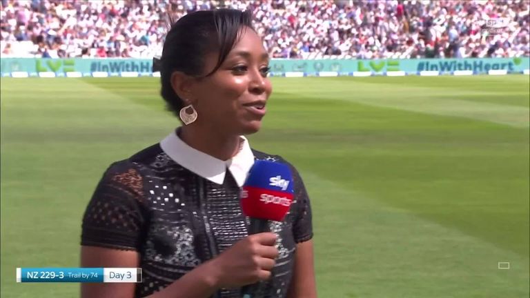 Ebony Rainford-Brent MBE says she initially didn't believe it when she received an email with the news that she was being made an MBE in the Queen's Birthday Honours for services to cricket and charity