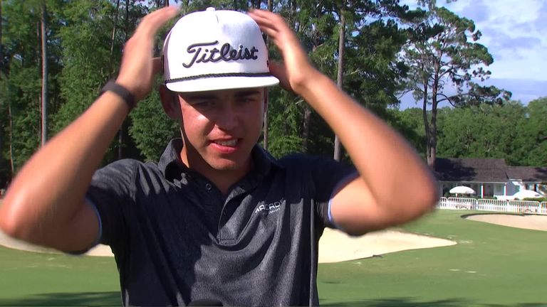 Garrick Higgo could scarcely believe he was a PGA Tour champion in only his second start in the United States after clinching the Palmetto Championship title.