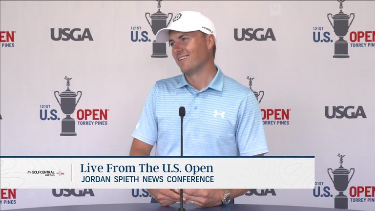 Jordan Spieth assesses his hopes of winning the US Open and explains why his confidence levels are so much higher than they were for last year's contest