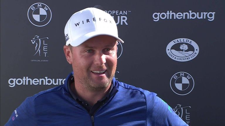 Jonathan Caldwell celebrated an emotional maiden European Tour victory at the age of 37 after capturing a one-shot win at the Scandinavian Mixed in Sweden.