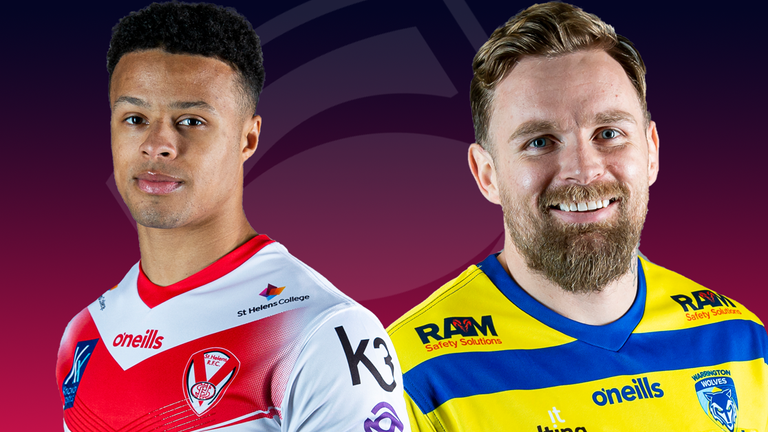 St Helens and Warrington face off in Thursday's live Super League match