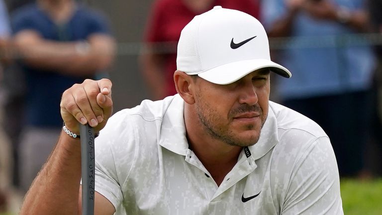 Brooks Koepka ran to four less before failing in the final third of his round
