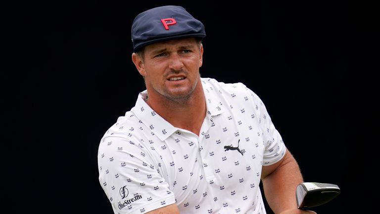 Bryson DeChambeau's second round at Torrey Pines was four shots better than his first