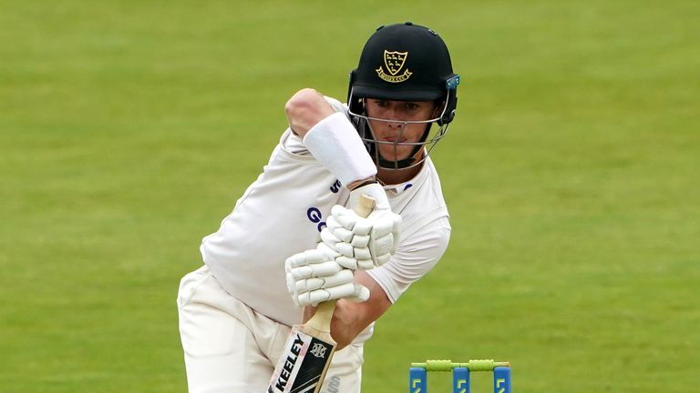 Sussex opener Ali Orr top-scored with 67 on his County Championship debut